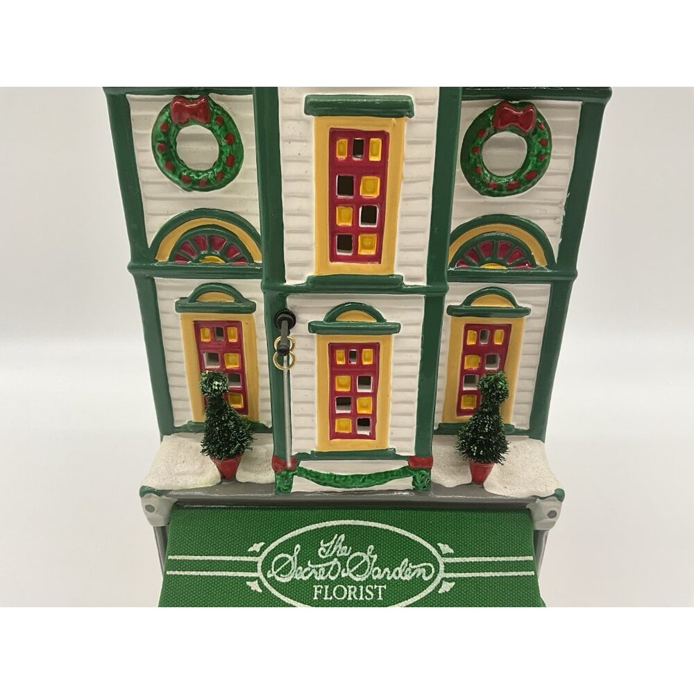 Department 56 - Secret Garden Florist #54885 Original Snow Village 1996 w/box - Picture 6 of 16